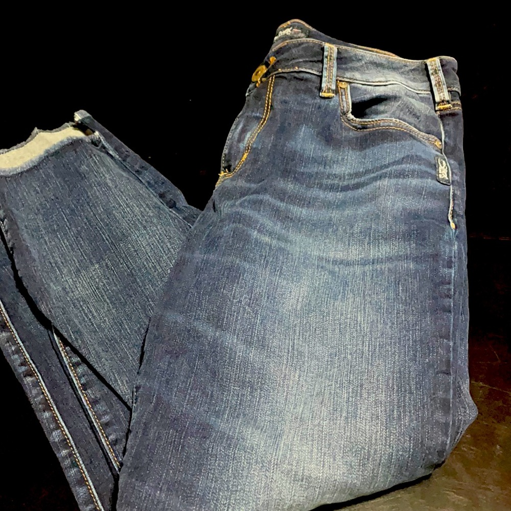 Silver capris